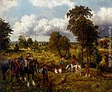 England Canvas Paintings - The garden of England